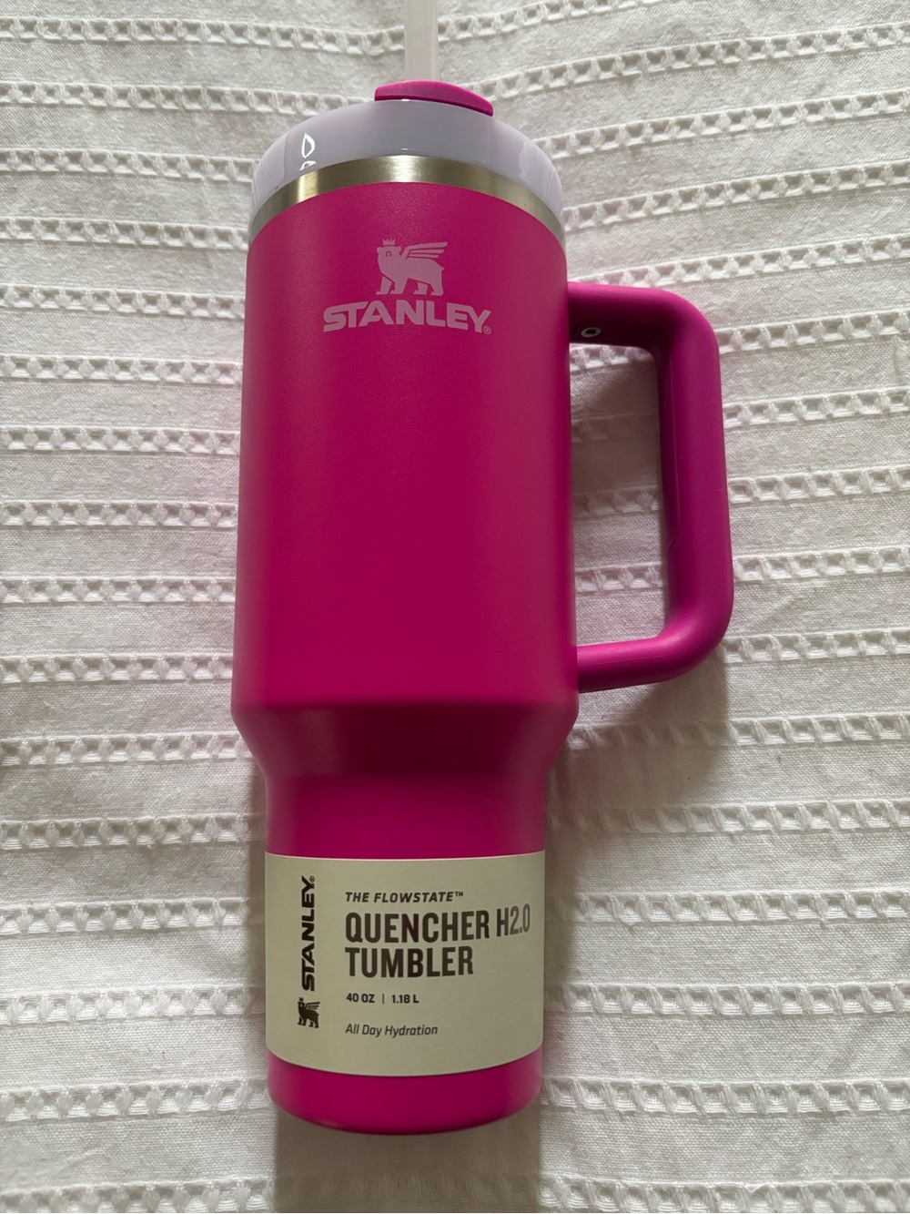 Stanley Flowster Quencher H2O  Tumbler 40 oz & Spill Stopper Set & Boot